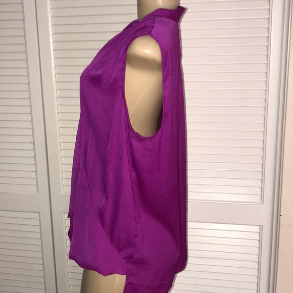 Jennifer Lopez women top size large color purple - Picture 3 of 8